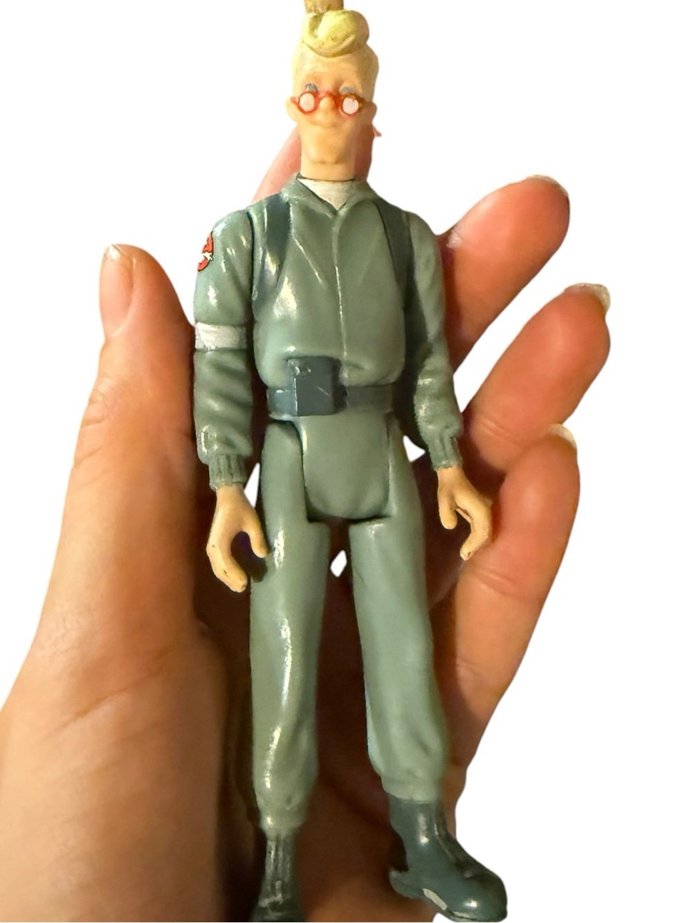 Vintage ghostbuster Egon action figure